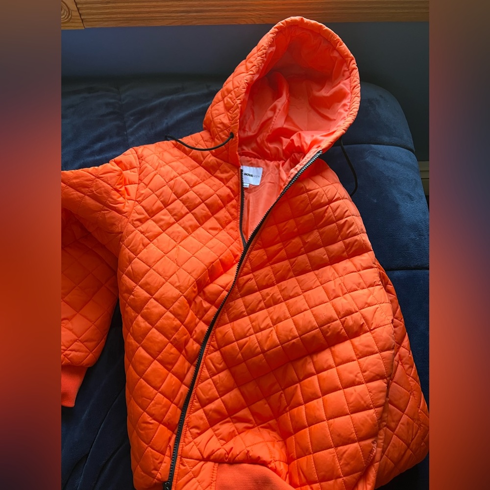 FashionNova Men Orange Jacket